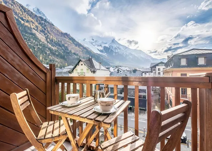 55 M With Balconies And Mont Blanc View *