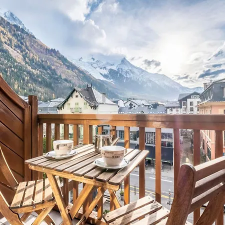 55 M With Balconies And Mont Blanc View Apartamento *